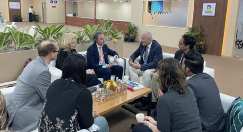 Figure 3 WBA delegation meeting with Ambassador of Netherlands to India H.E. Marisa Gerards and her delegation 